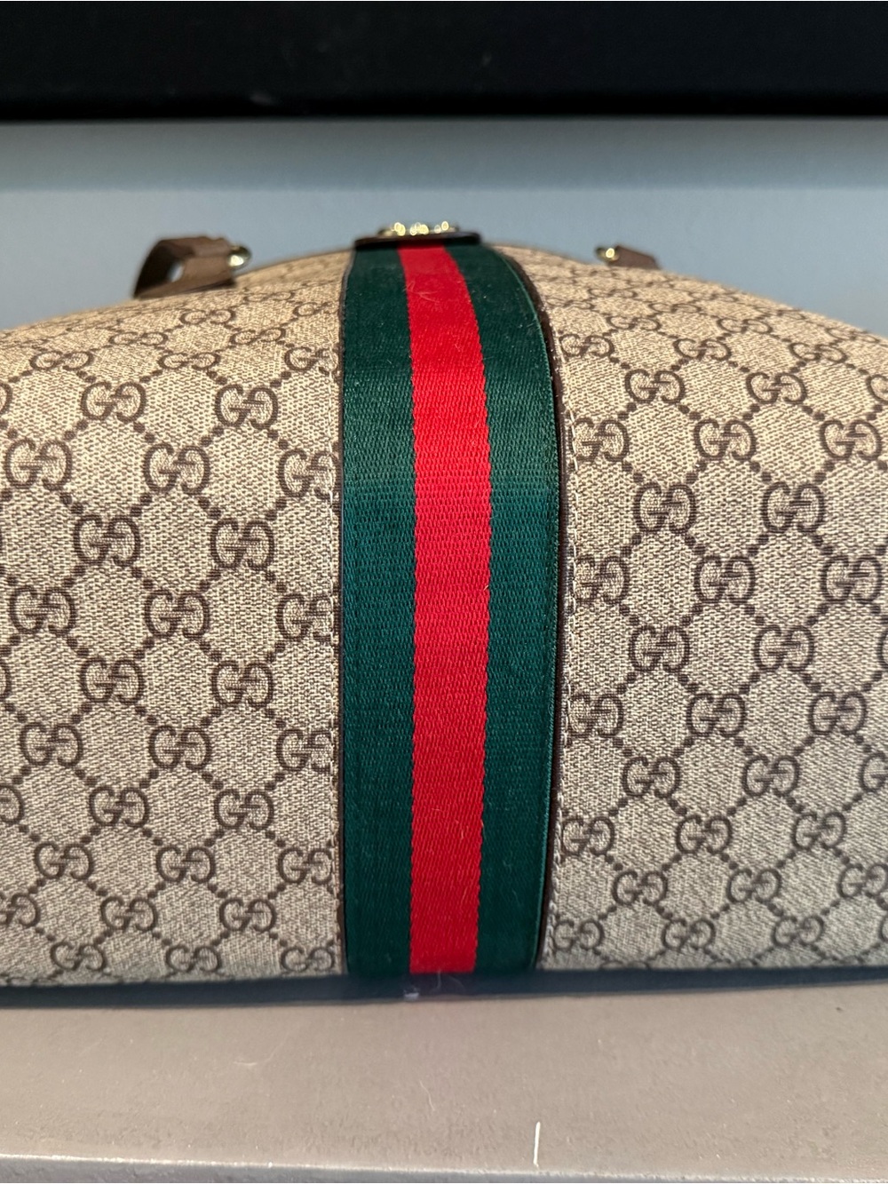 Designer INSPIRED GG Ophidia large Boston bag and wallet - Picture 3 of 7